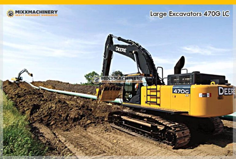 รถขุดใหญ่ John Deere 470G LC