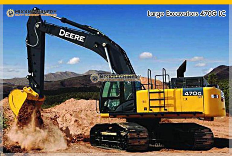รถขุดใหญ่ John Deere 470G LC