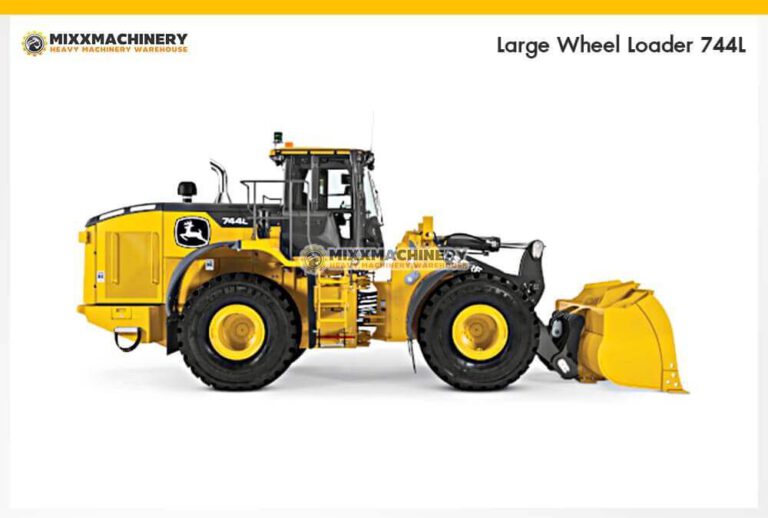 รถตักใหญ่ John Deere 744L