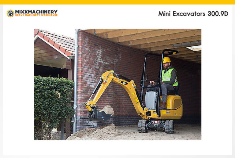 รถขุดเล็ก Cat 300.9D