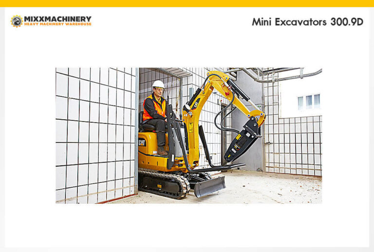 รถขุดเล็ก Cat 300.9D